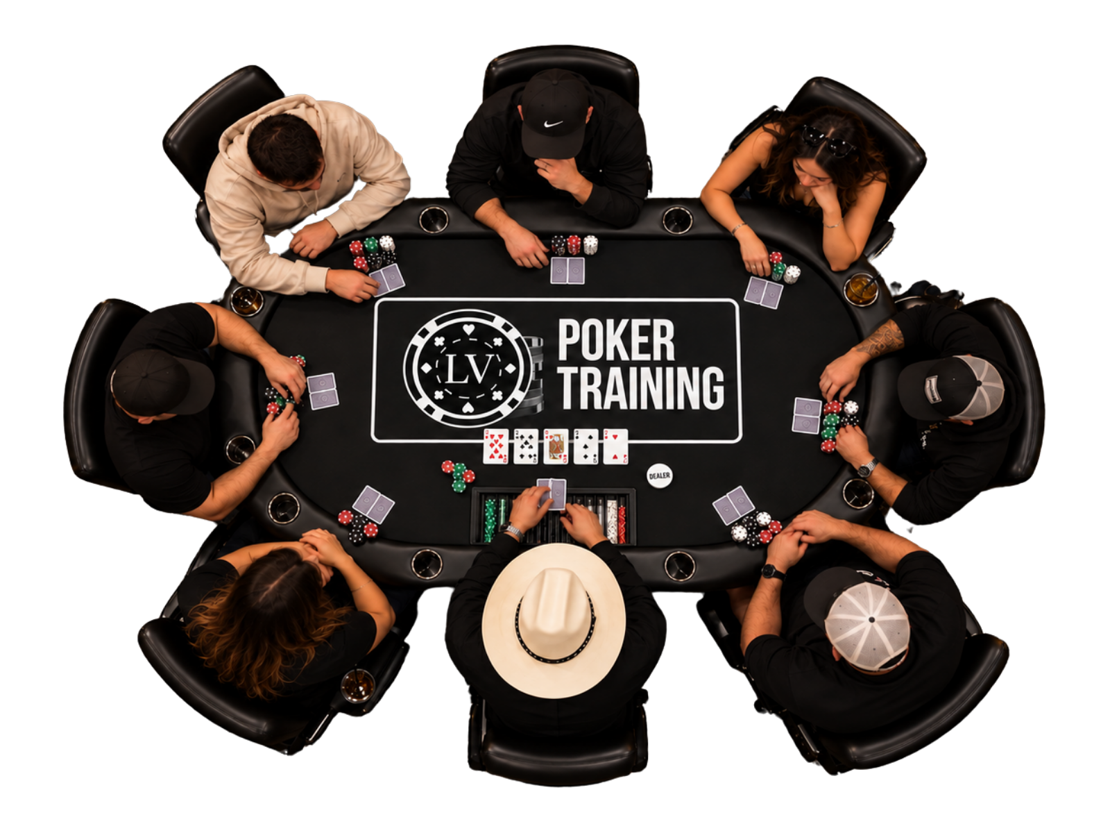 Professional poker instruction during a private Las Vegas poker training experience