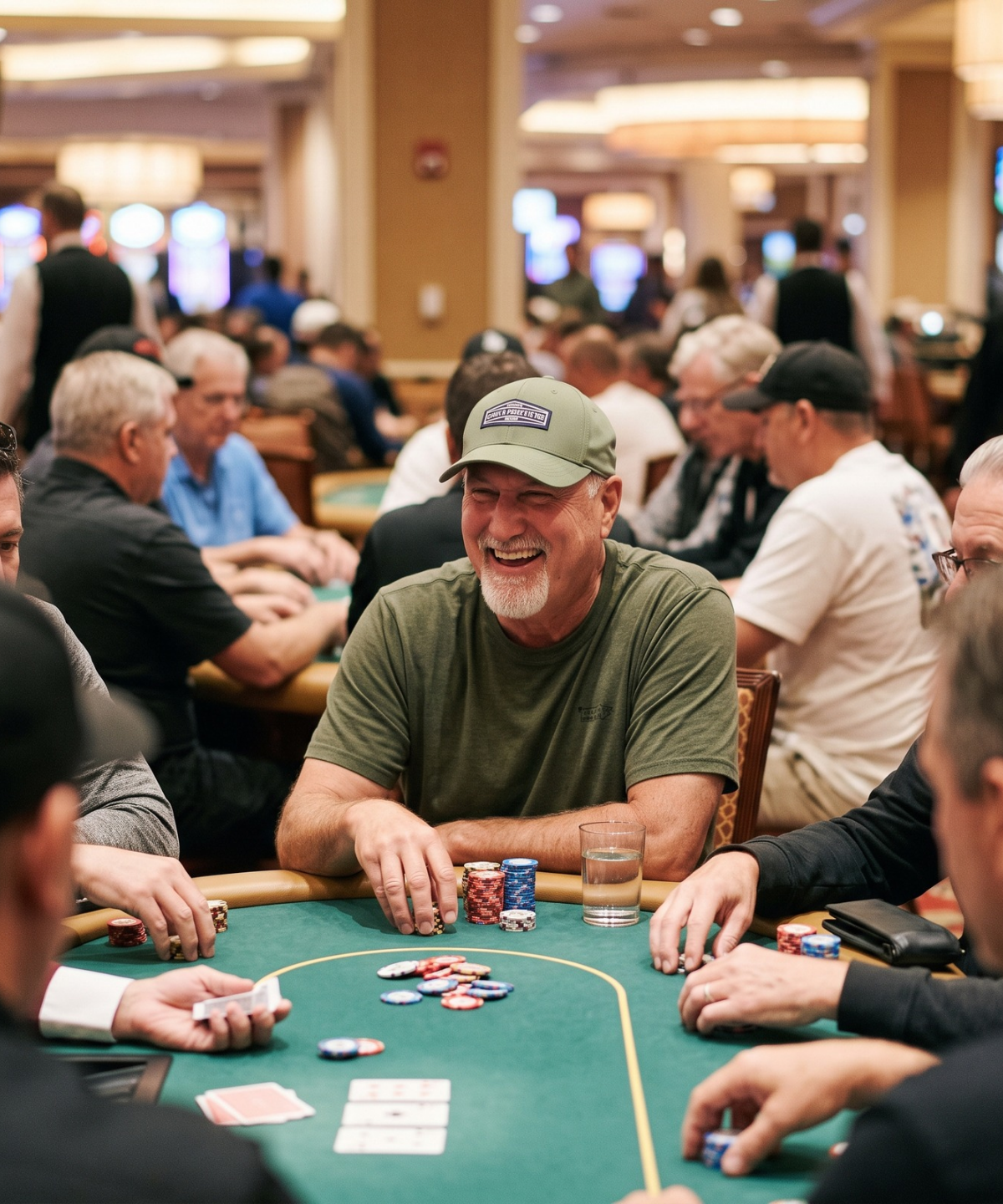 Tom Schneider, professional poker player and four-time WSOP bracelet winner.